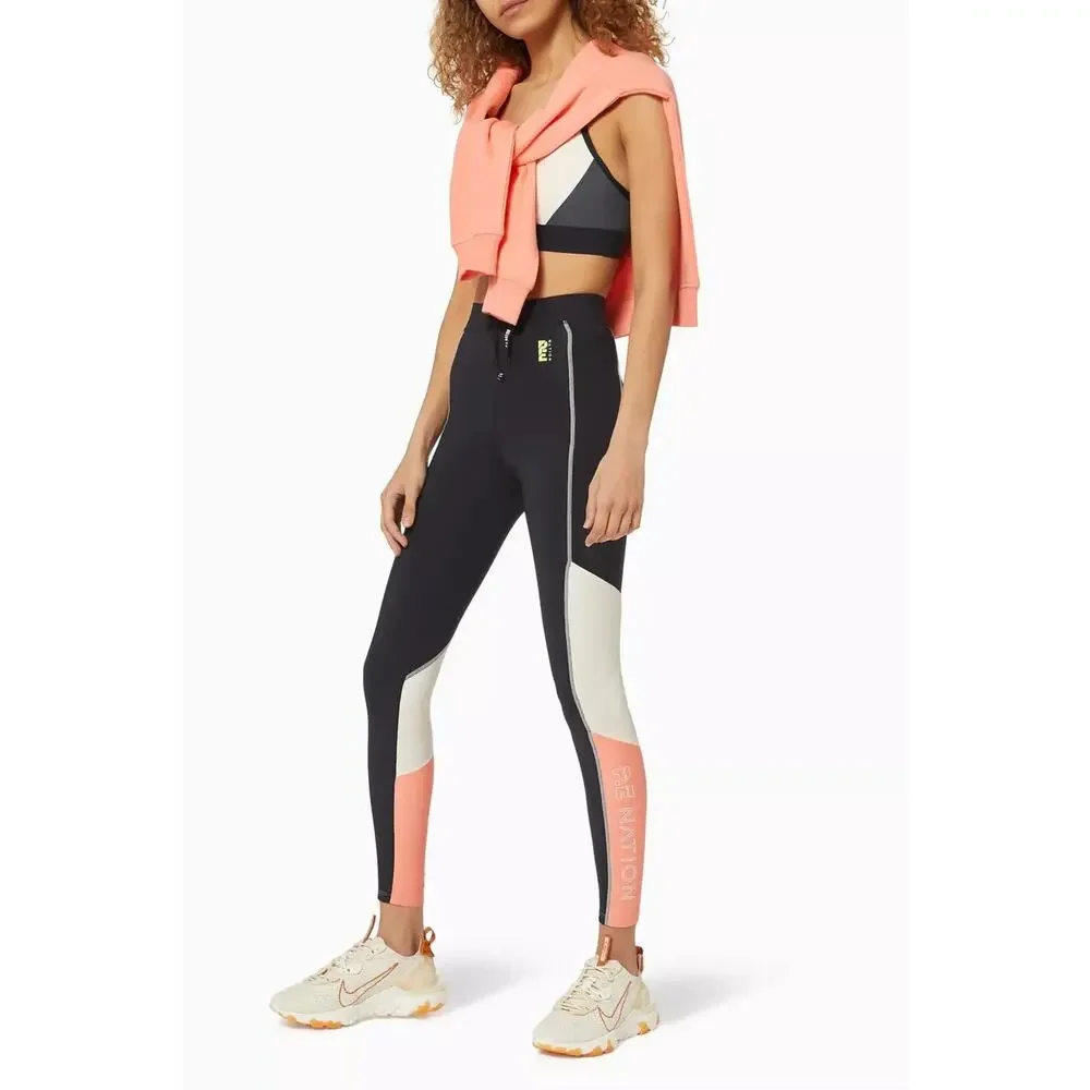 PE Nation‎ Forward Pass Leggings Women's Size XS Extra Small Yoga Pants Preppy
